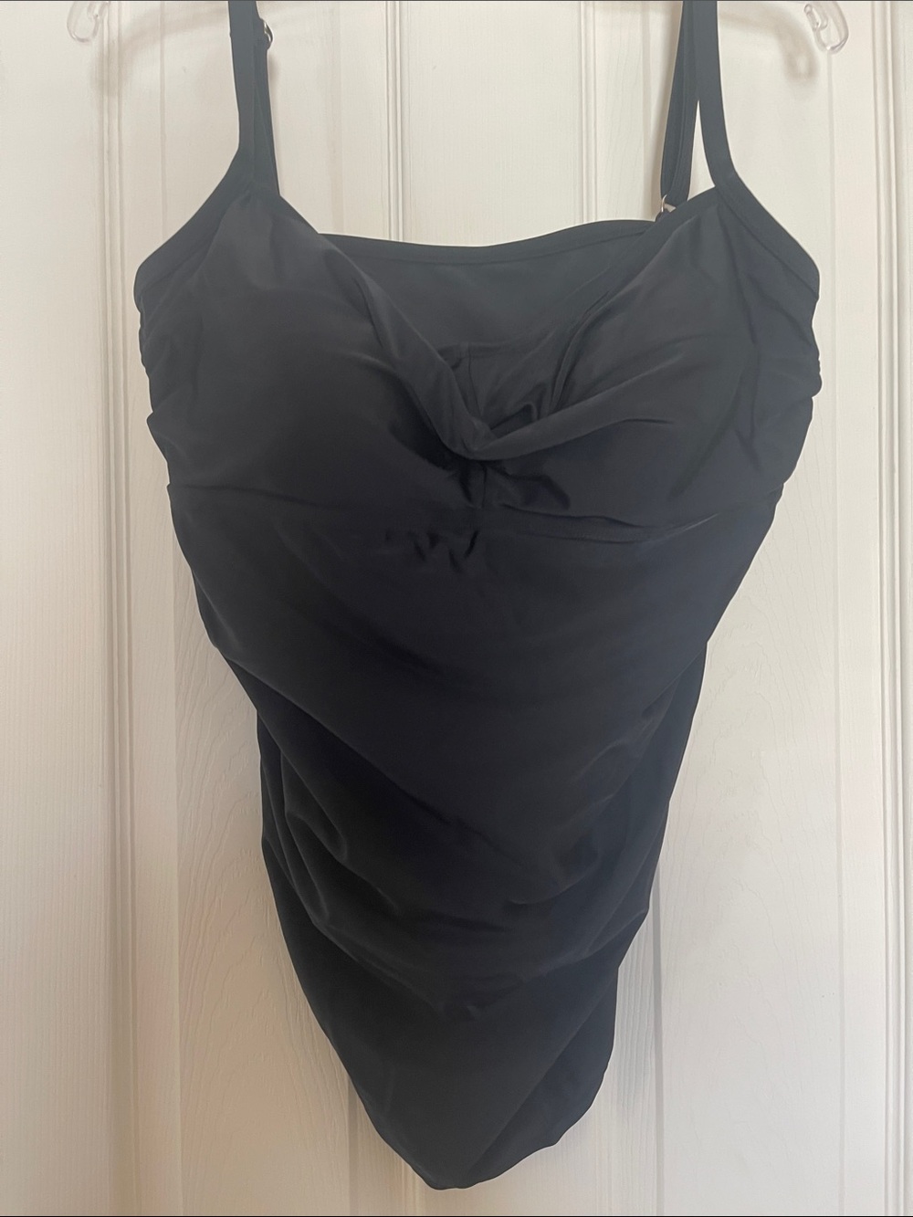 Merona Black Tankini Swimsuit Top